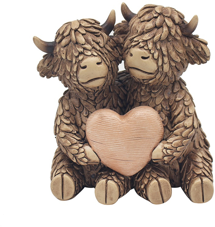 Hughie Highland Cows True Love