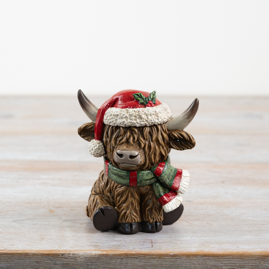 XMAS Highland Cow