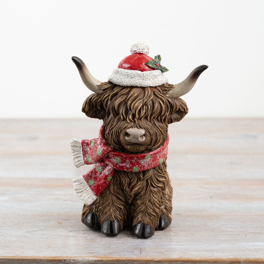 XMAS Highland Cow