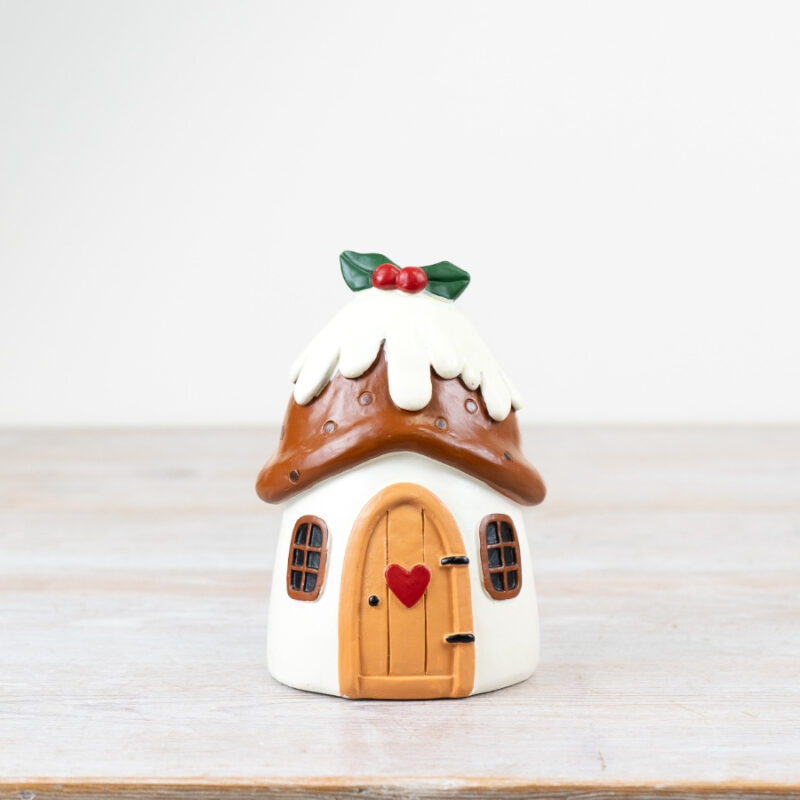 Christmas Pudding House Large