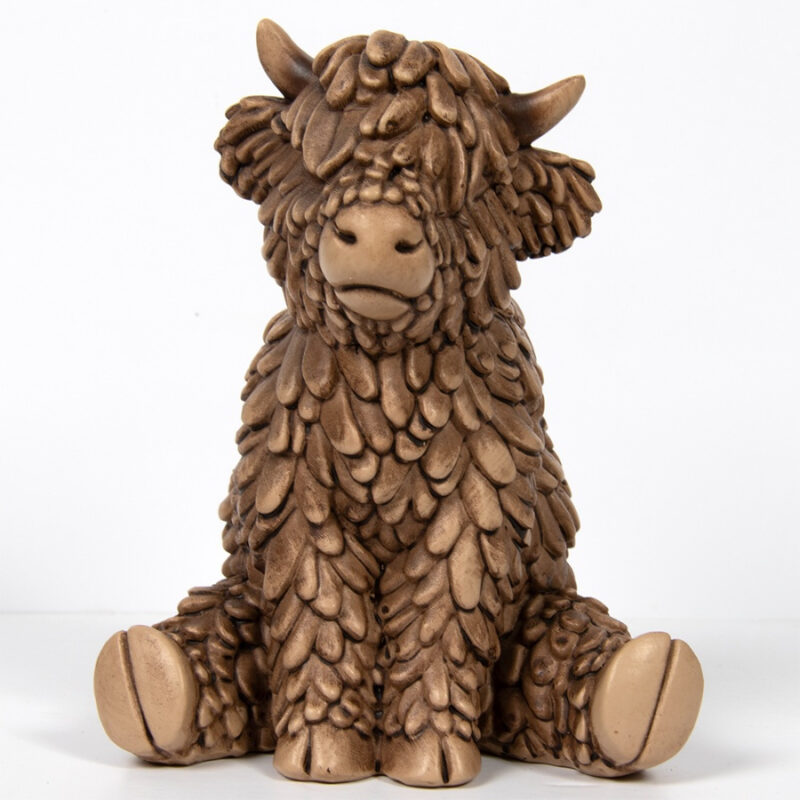 Hughie Highland Cow Ornament