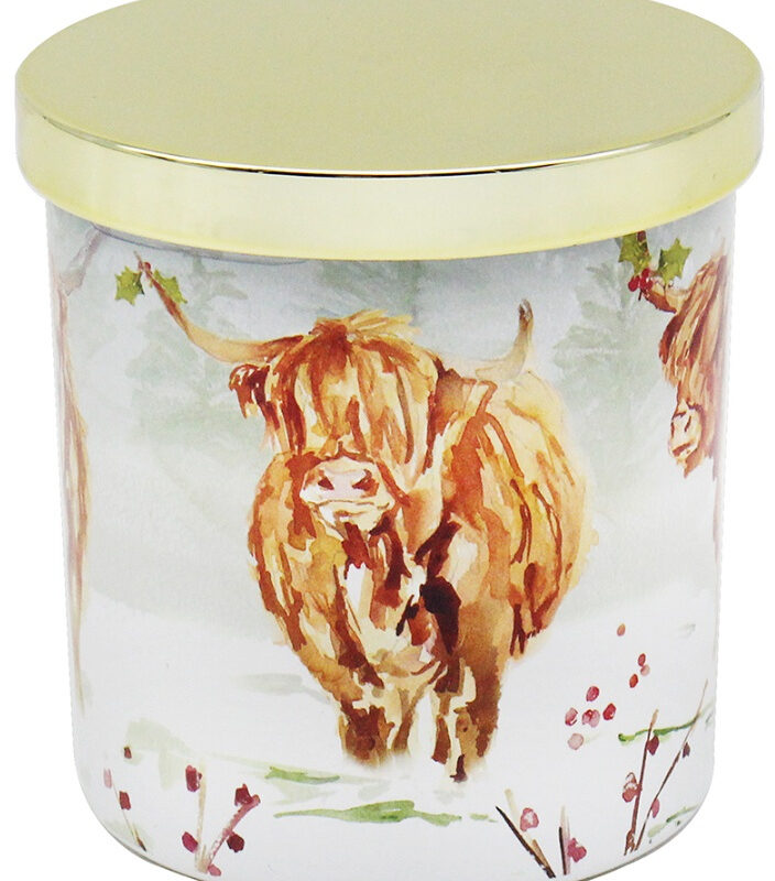 Highland Cow Candle