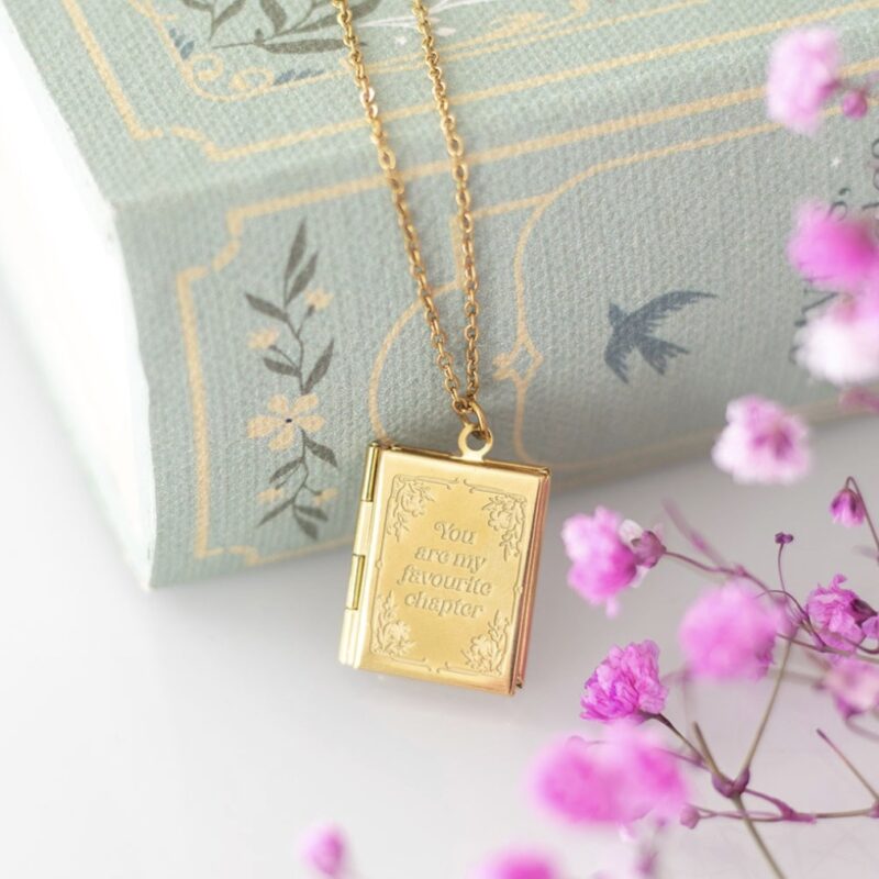 Locket Necklace In Gift Box