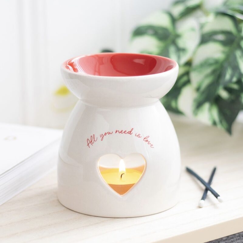 Heart Oil Burner And Wax Warmer
