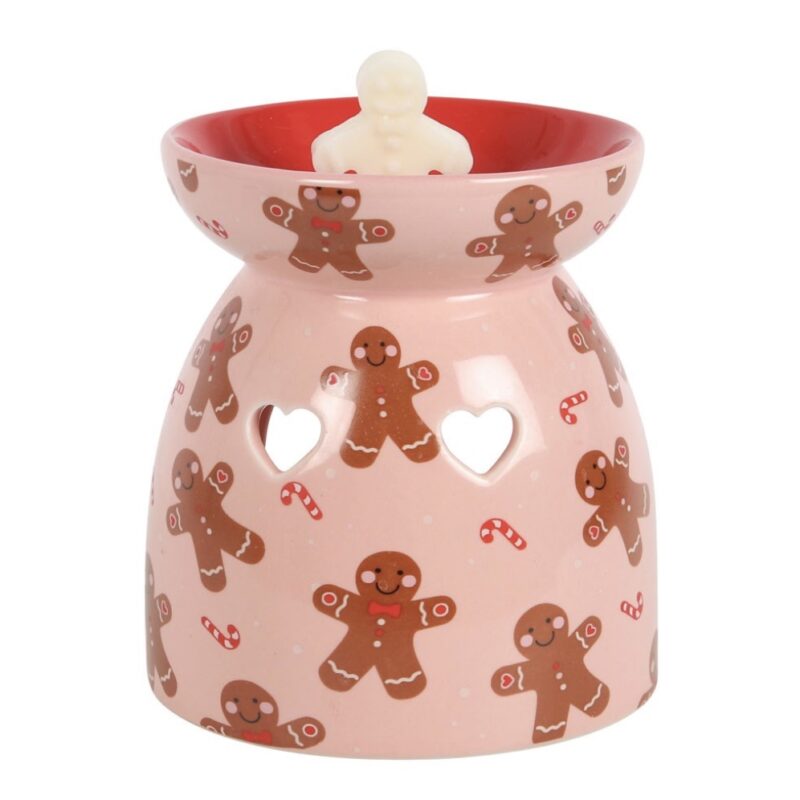 Gingerbread Wax Melt Burner Gift Set