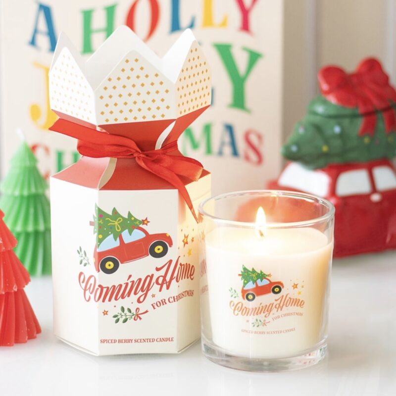 Coming Home For Christmas Spiced Berry Candle