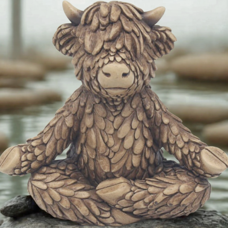 Yoga Hughie Highland Cow