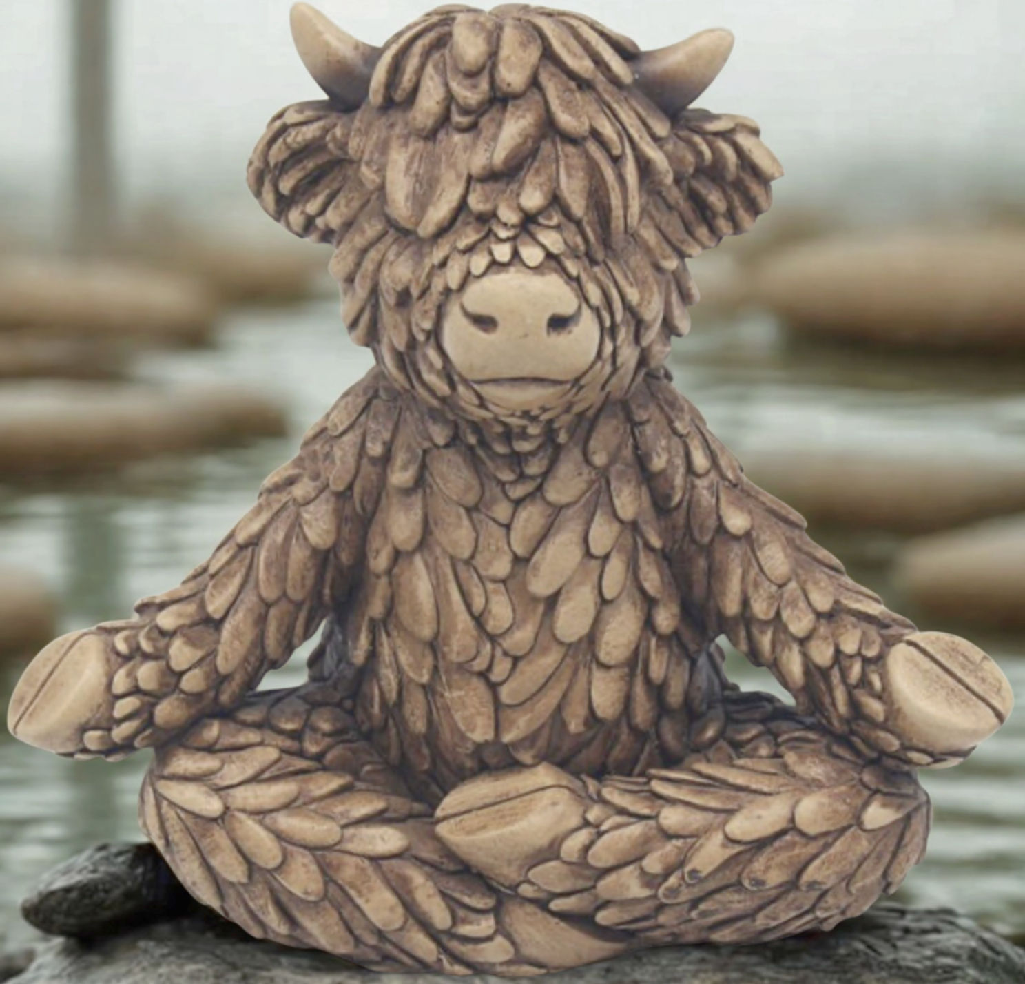 Yoga Hughie Highland Cow