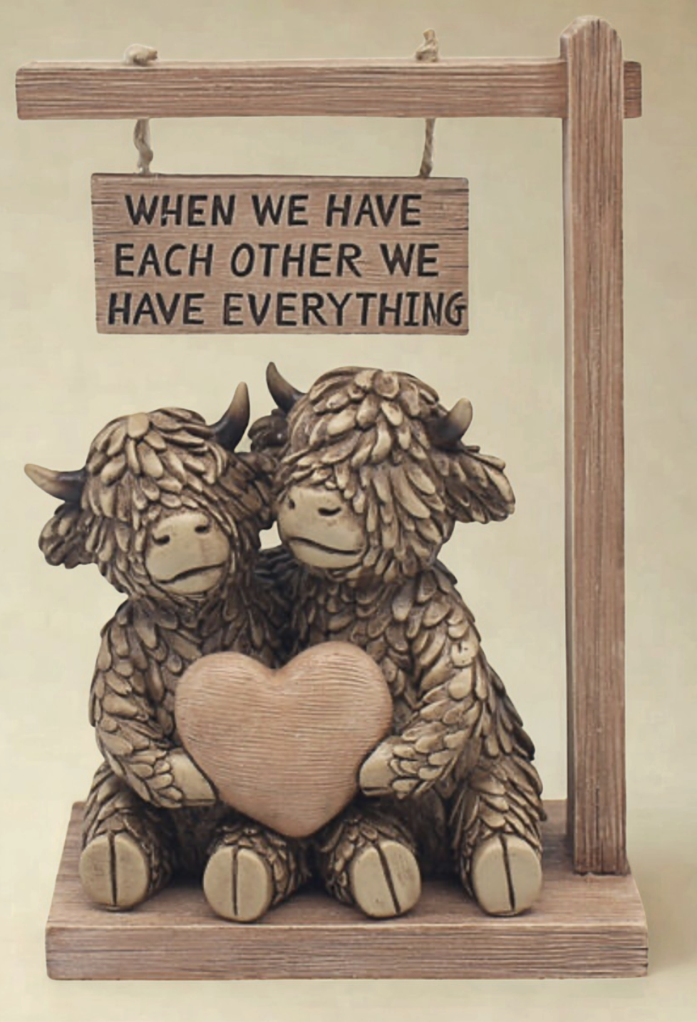 Hughie Highland Cow Each Other