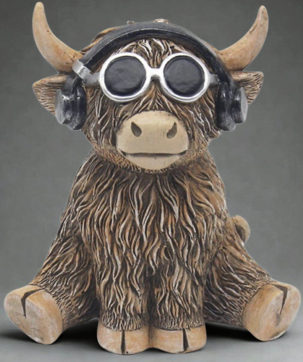 Highland Cow DJ Moo-sic
