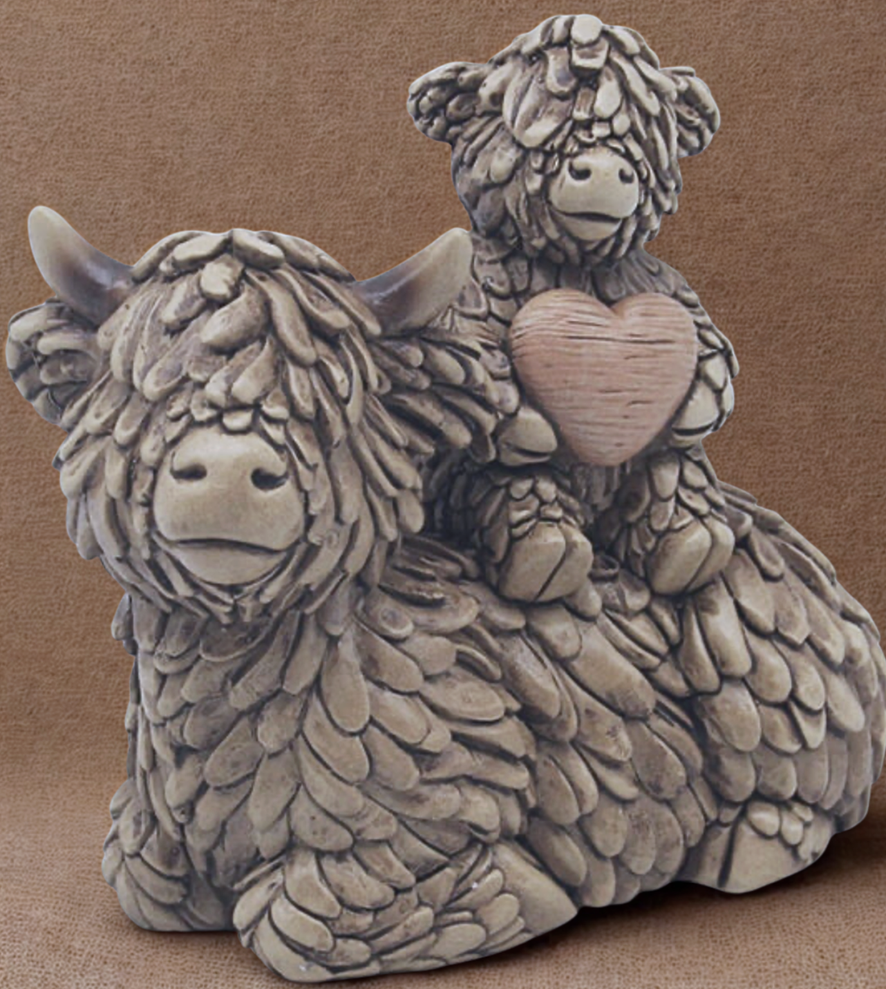 Hughie Highland Cow Pair