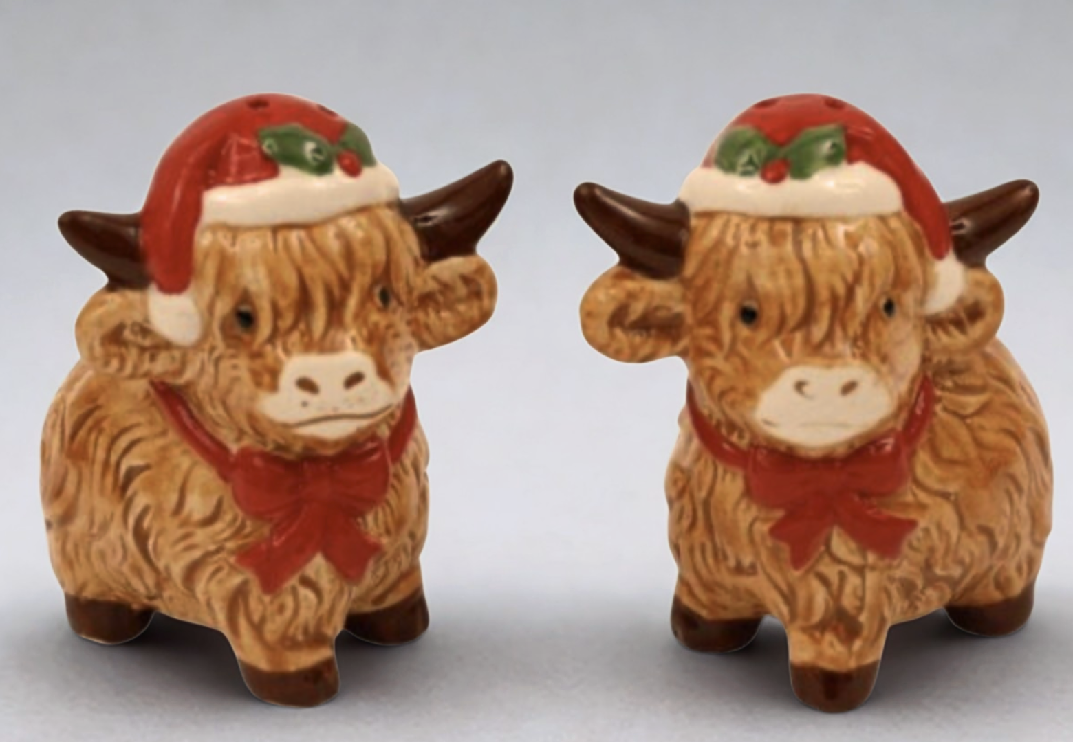 Highland Cow Salt & Pepper Set