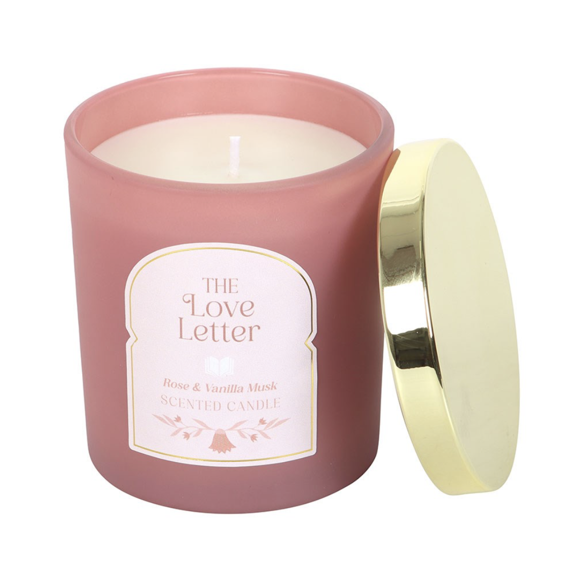 Rose & Vanilla Musk Candle - Image 2