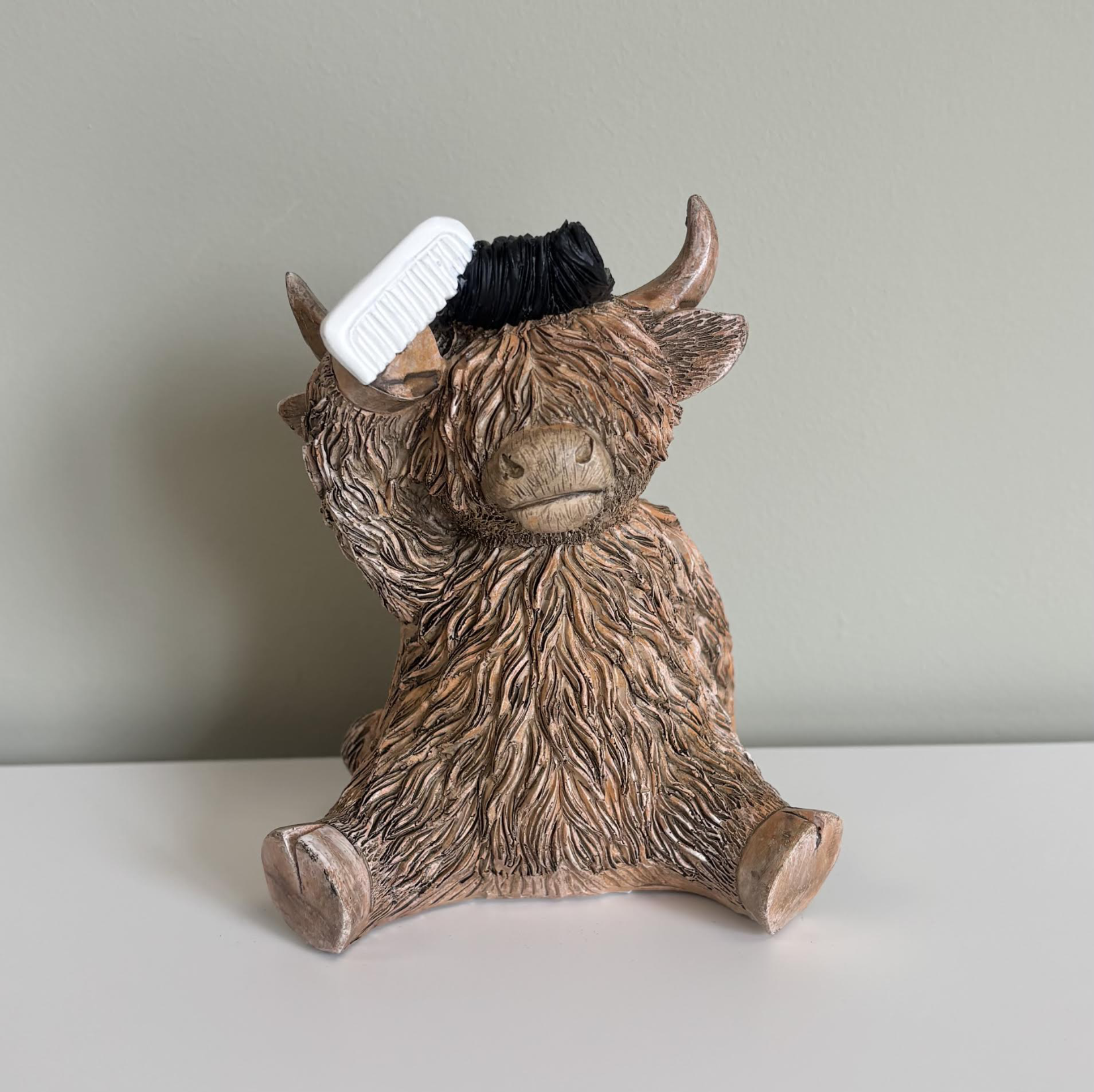 Cow Boy Quiff Ornament