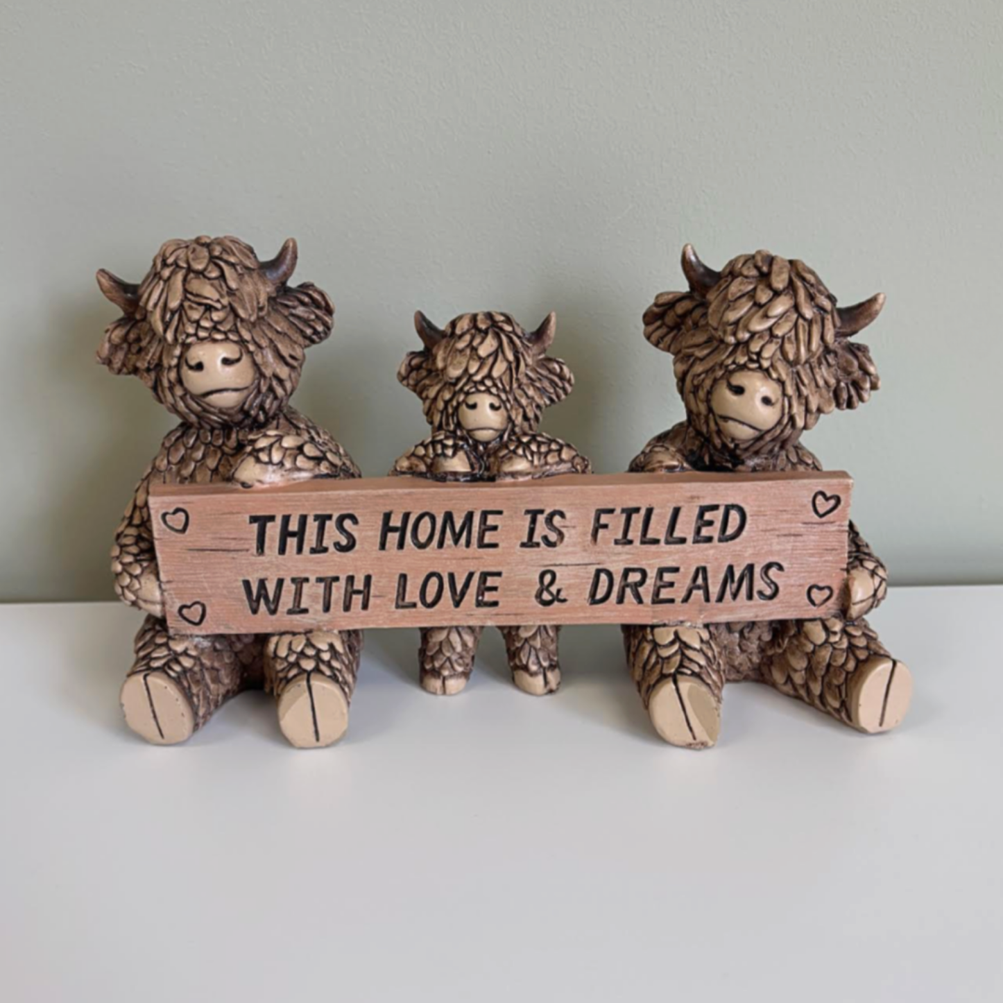 Highland Family Cows & Plaque