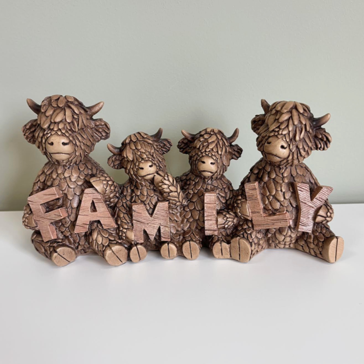 Family Cows Ornament