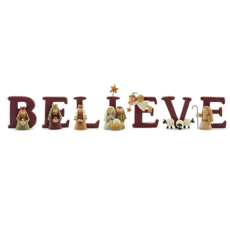 Believe Set Of Letters/Figures