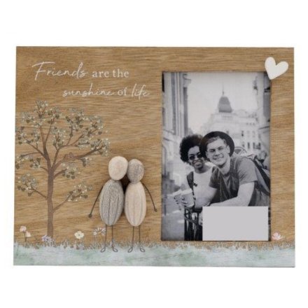 Pebble Friends Photo Frame