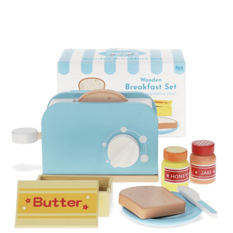 Wooden breakfast Set