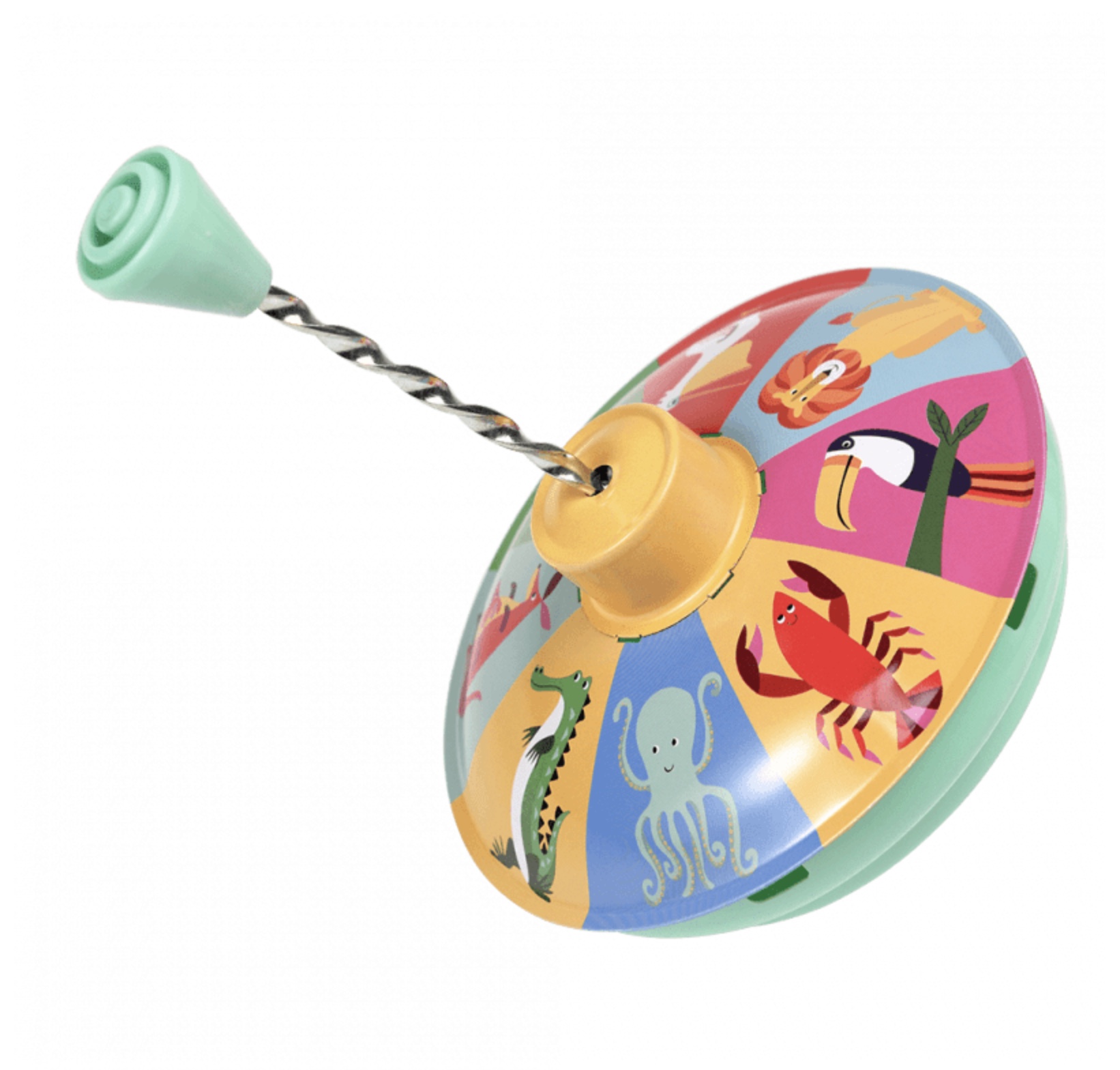 Colourful Creatures Spinning Top