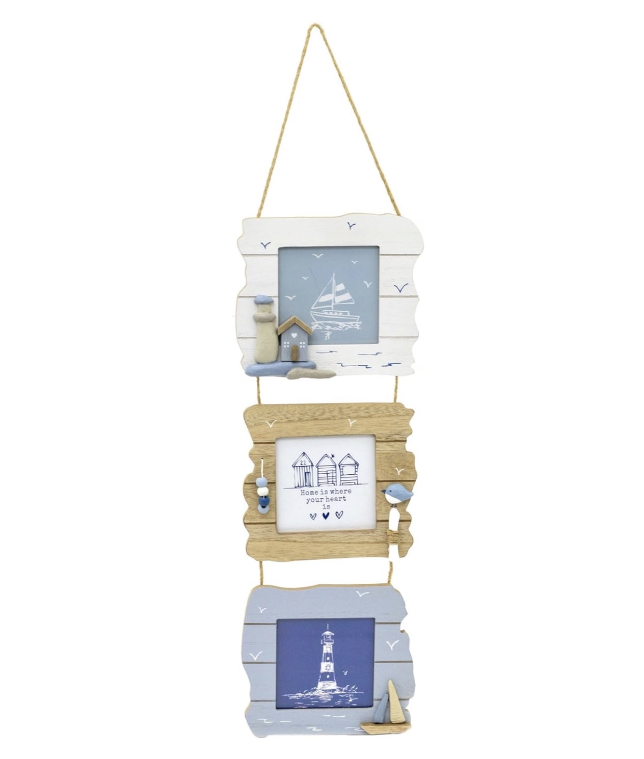 Triple Hanging Photo Frame