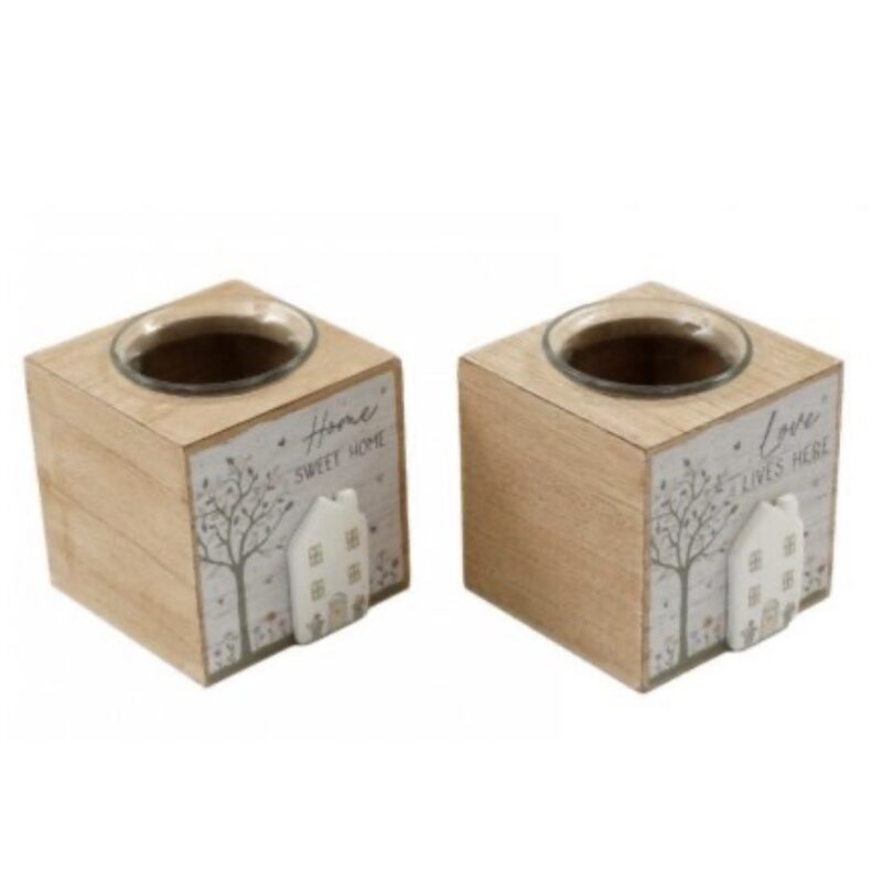 Home & Love Candle Holder