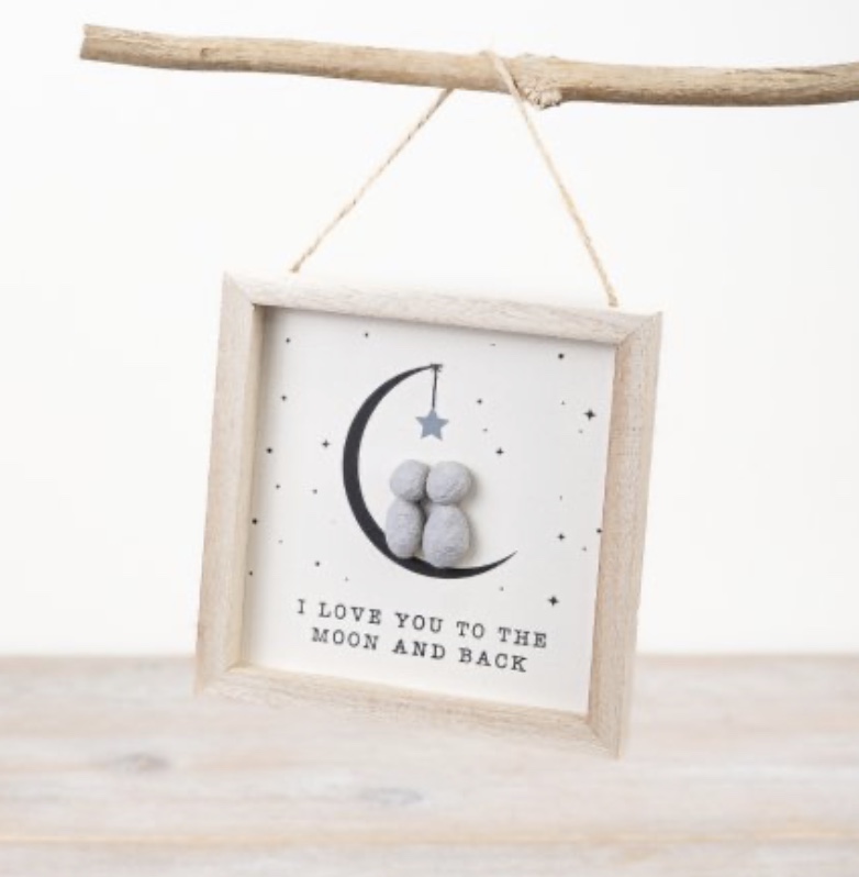 I Love You To The Moon Frame