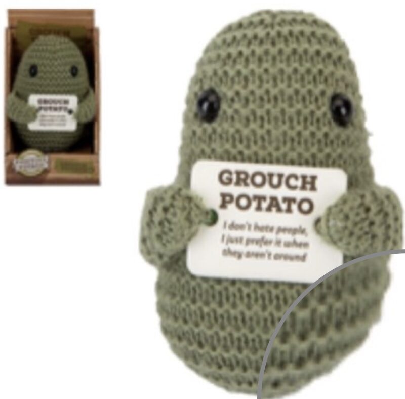 Positive Potato Grouch Doll