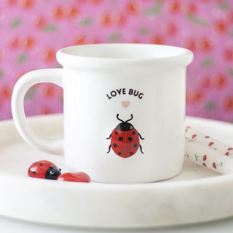 Lobe Bug Mug With Ladybird
