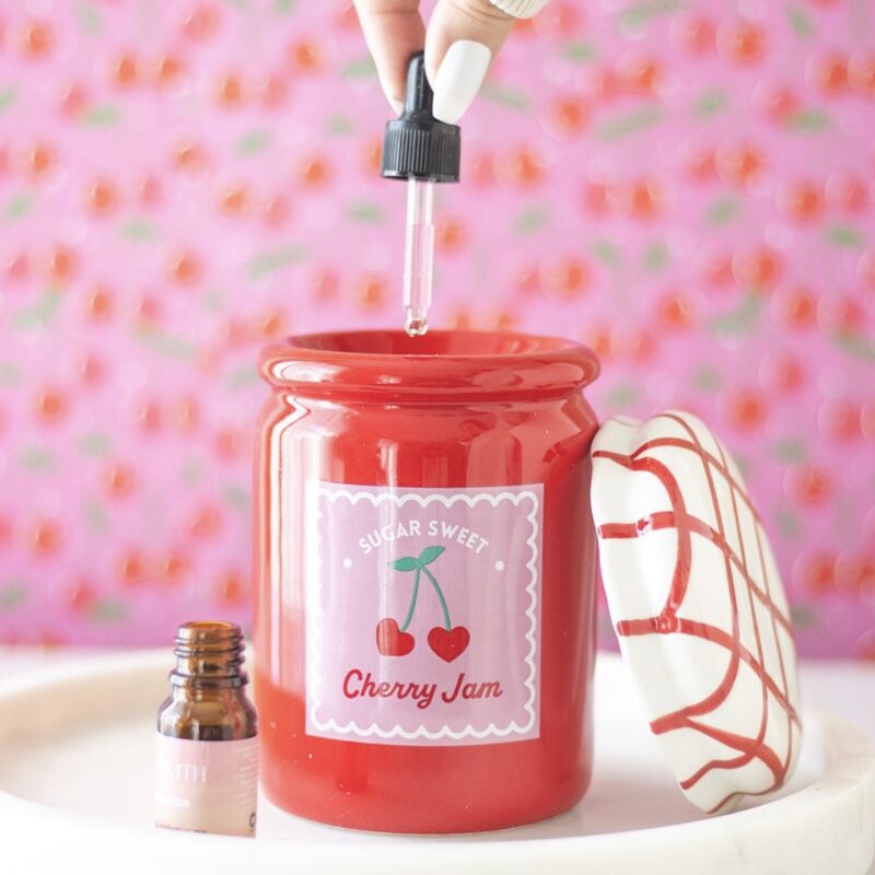 Cherry Jam Oil Burner & Wax Warmer