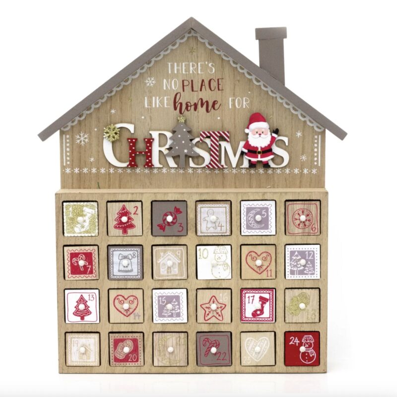 Wooden Christmas Advent Calendar