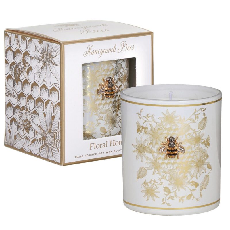 Honeycomb Bee Candle