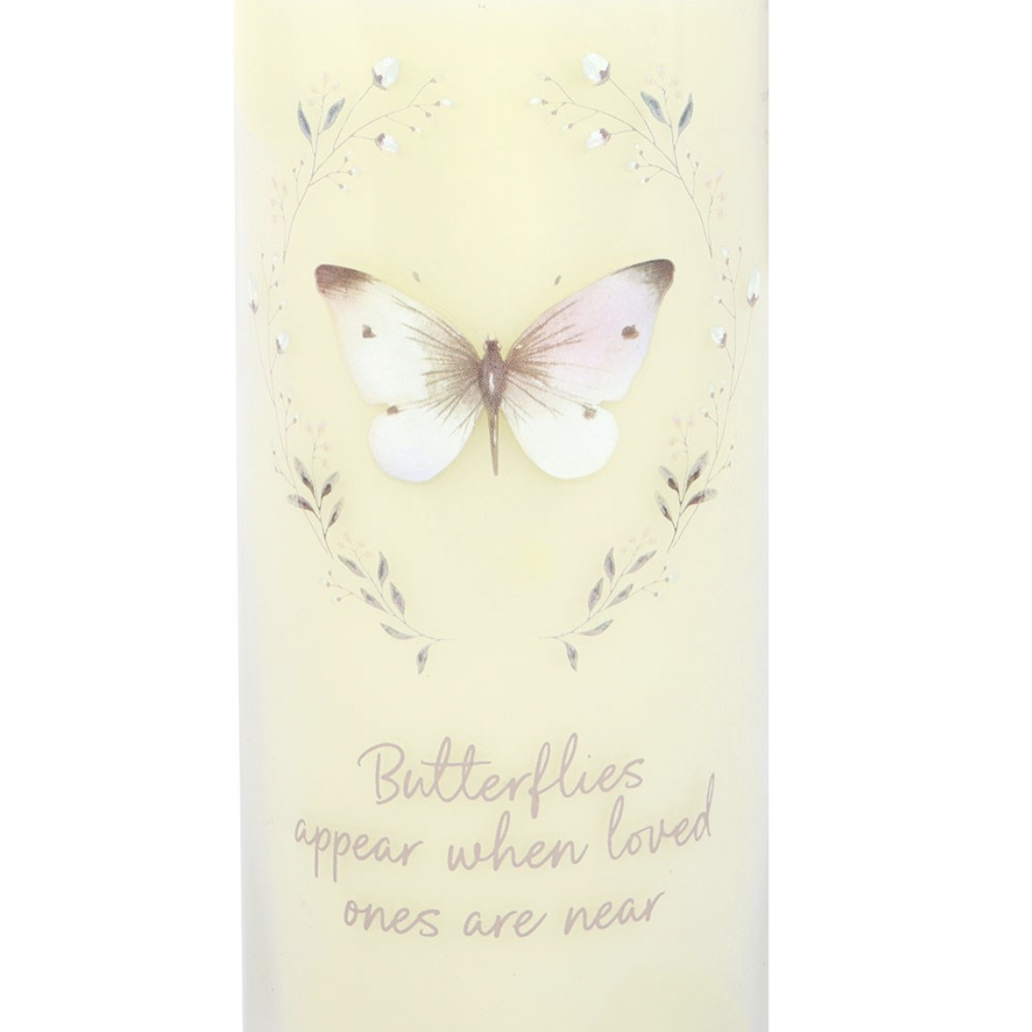 Butterflies Vanilla Tube Candle - Image 3