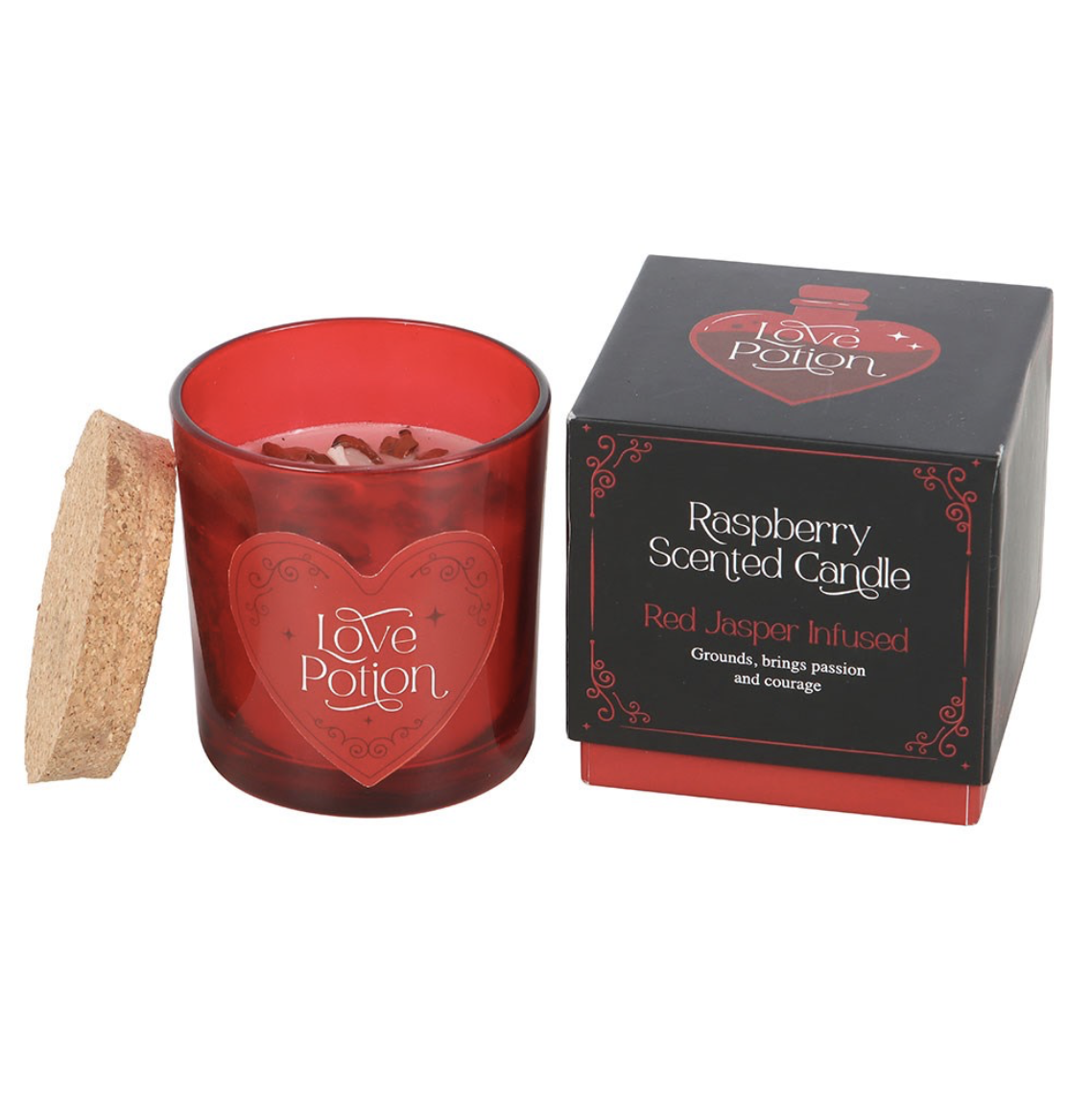 Love Potion Raspberry Candle - Image 2