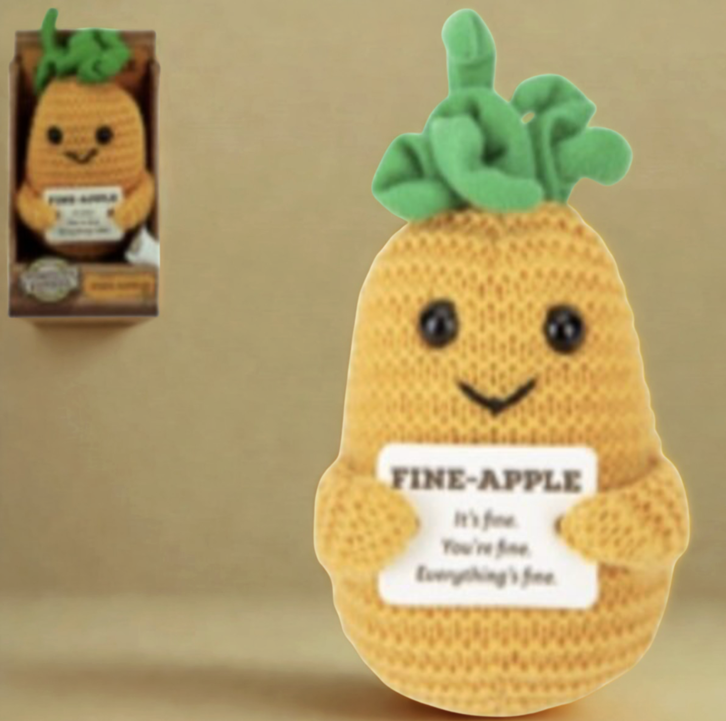 Positive Potato Pineapple Doll