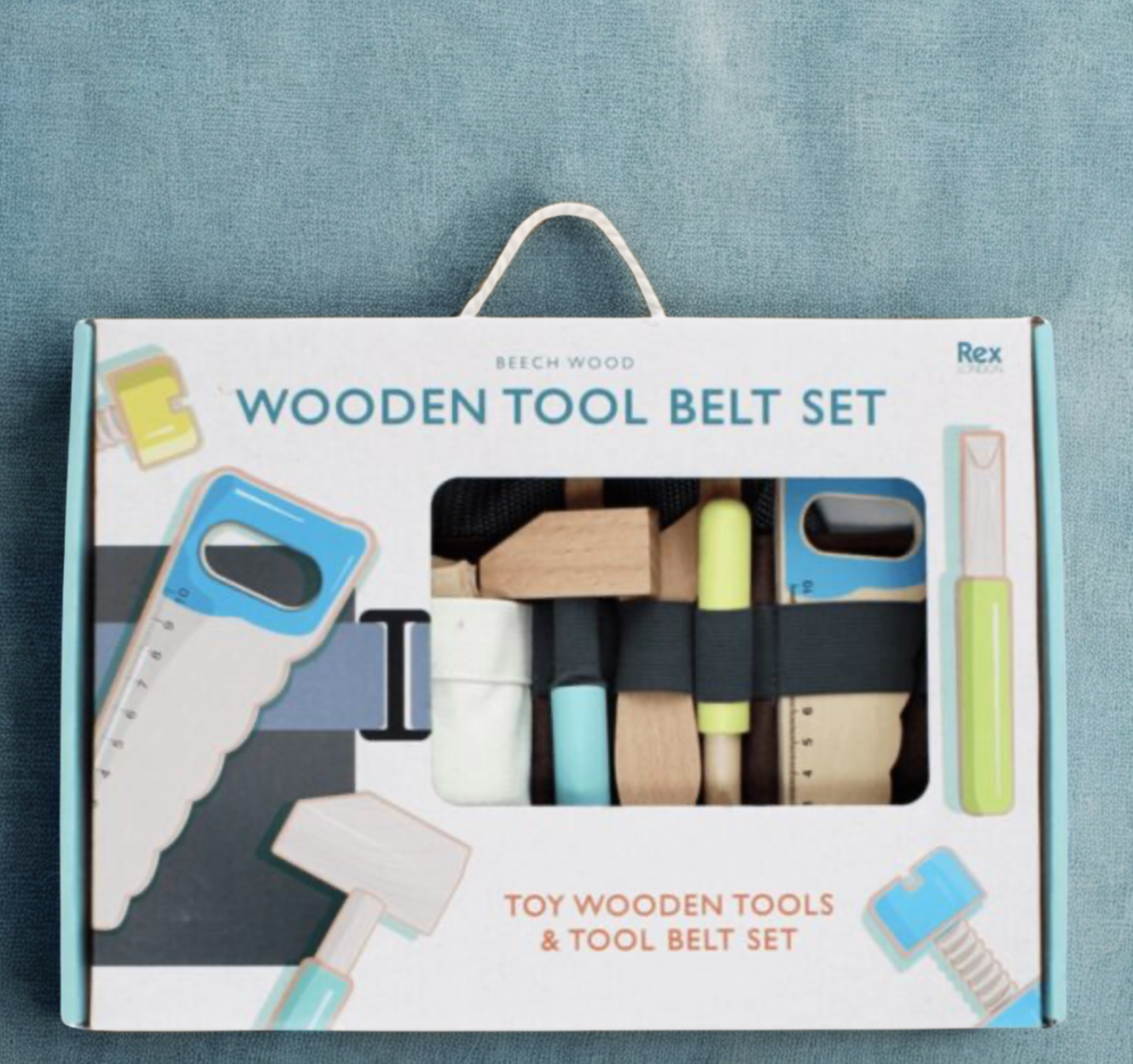 Wooden Tool Belt Set