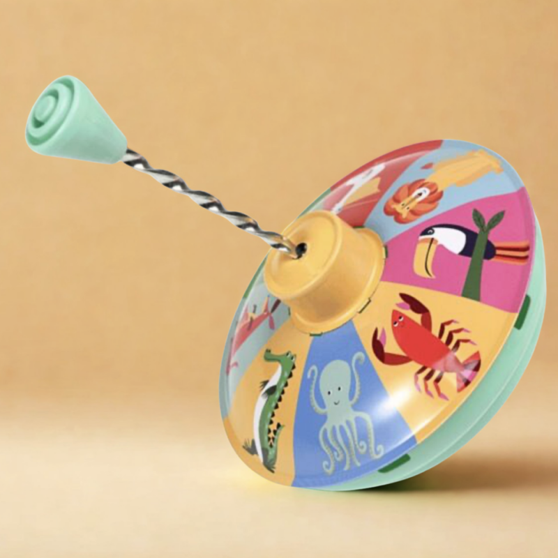 Colourful Creatures Spinning Top