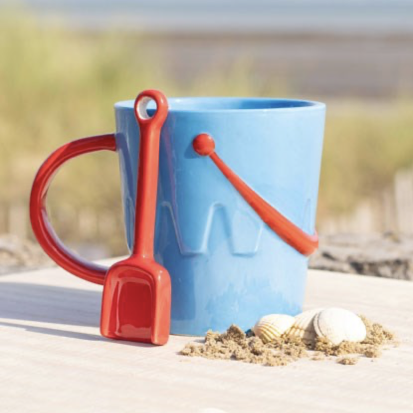 Bucket Mug with Spoon