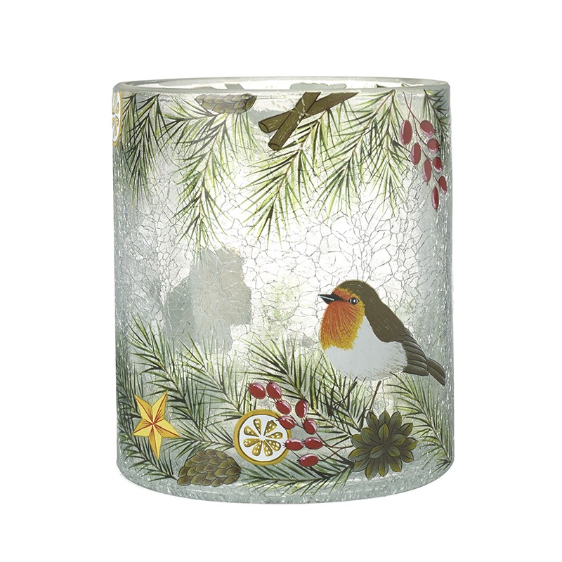 Medium Robin Candle Holder