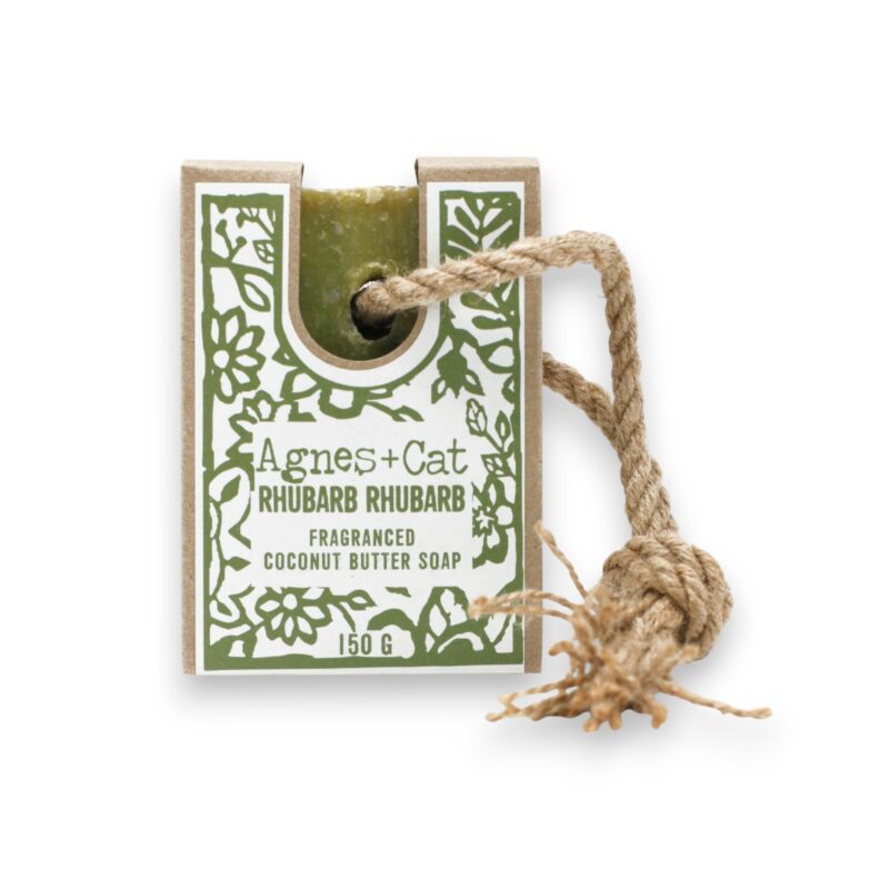 Rhubarb Soap On A Rope