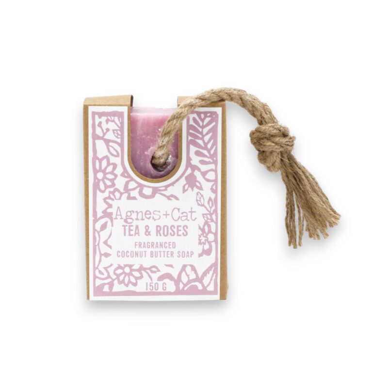 Tea & Roses Soap On A Rope