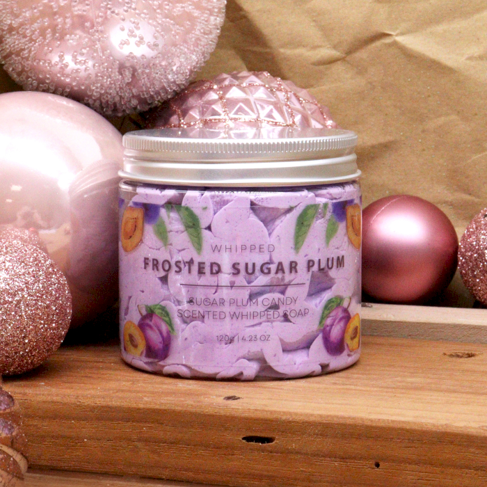 Plum Whipped Soap