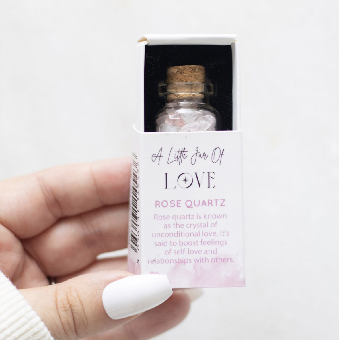 Rose Quartz Matchbox