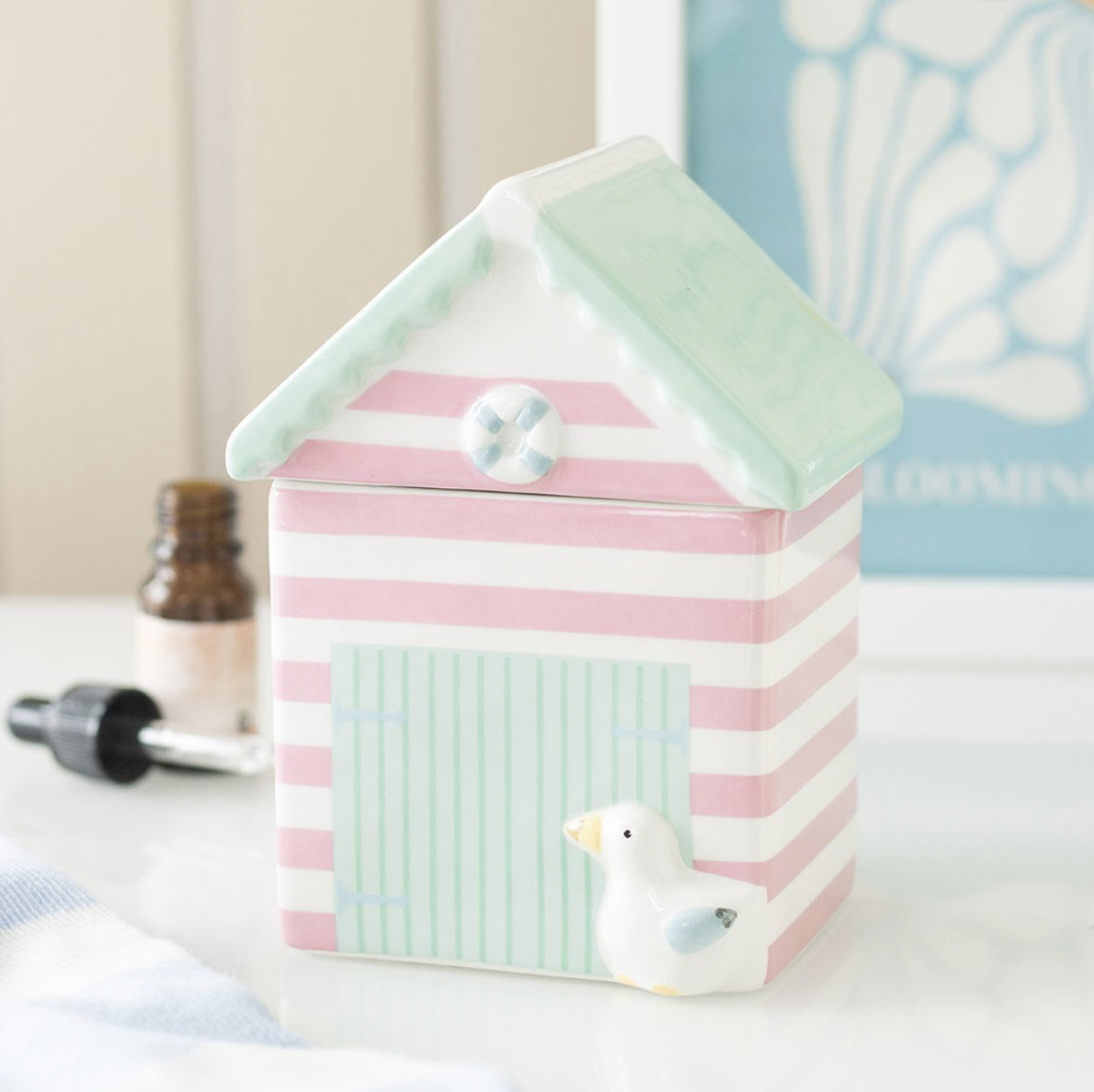 Pastel Beach Hut Oil Burner