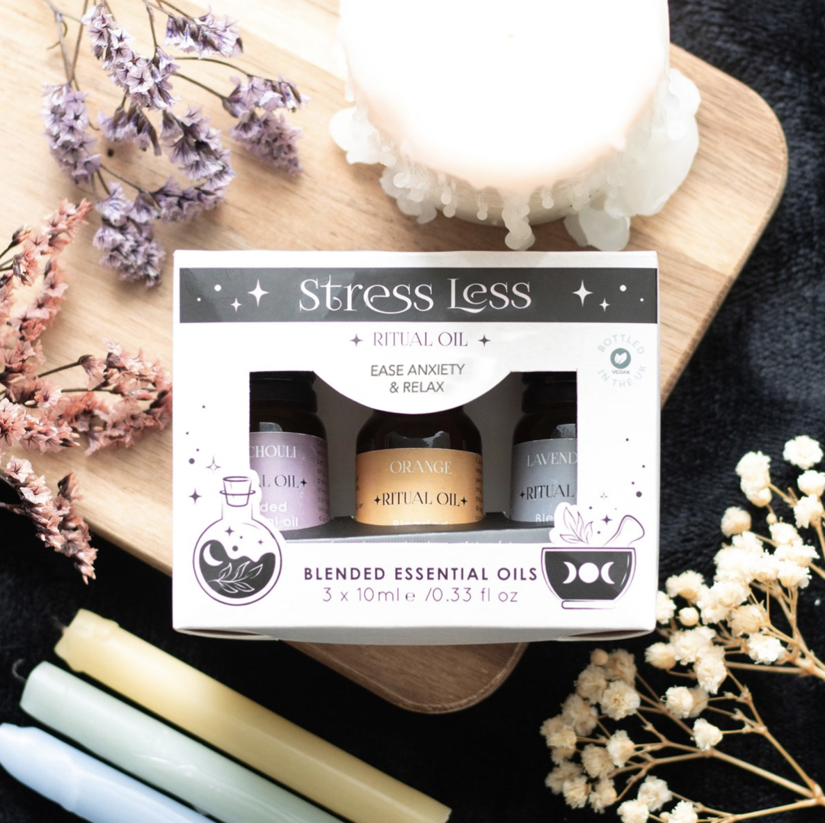 Stress Less Essential Oils