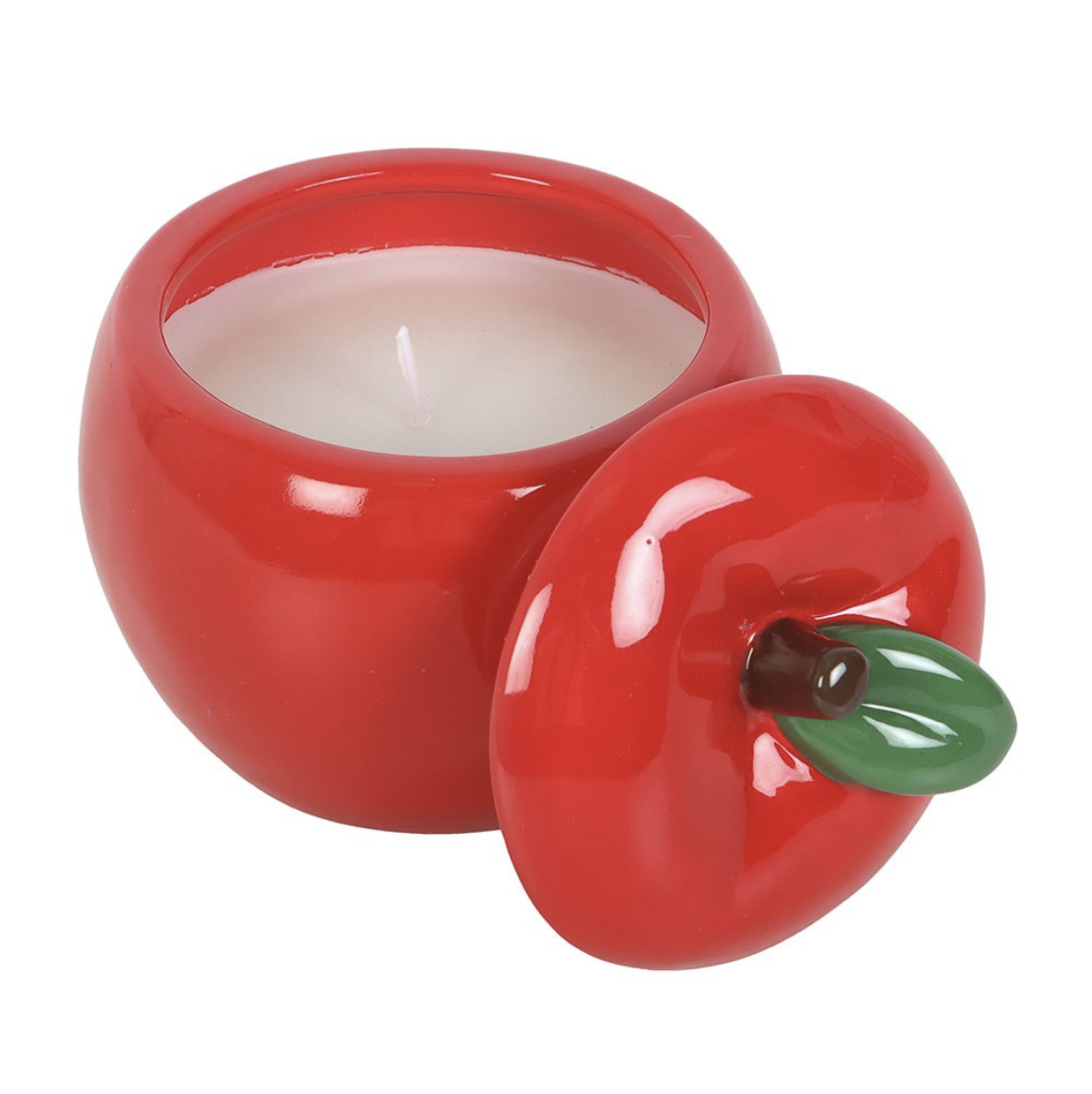 Apple Shaped Candle Jar - Image 3