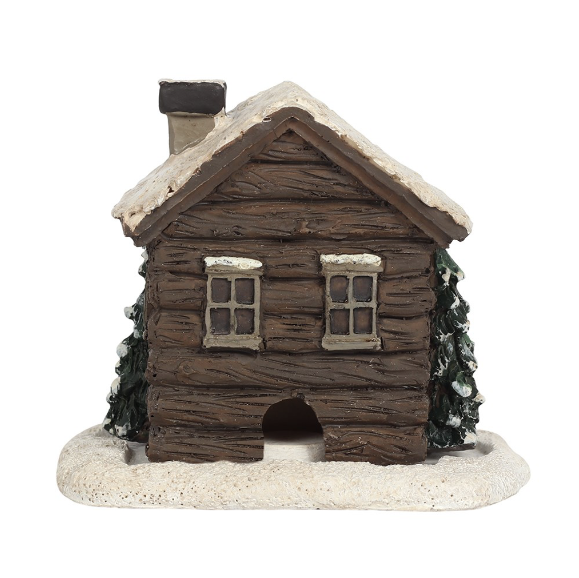 Log Cabin Incense Cone Burner - Image 2