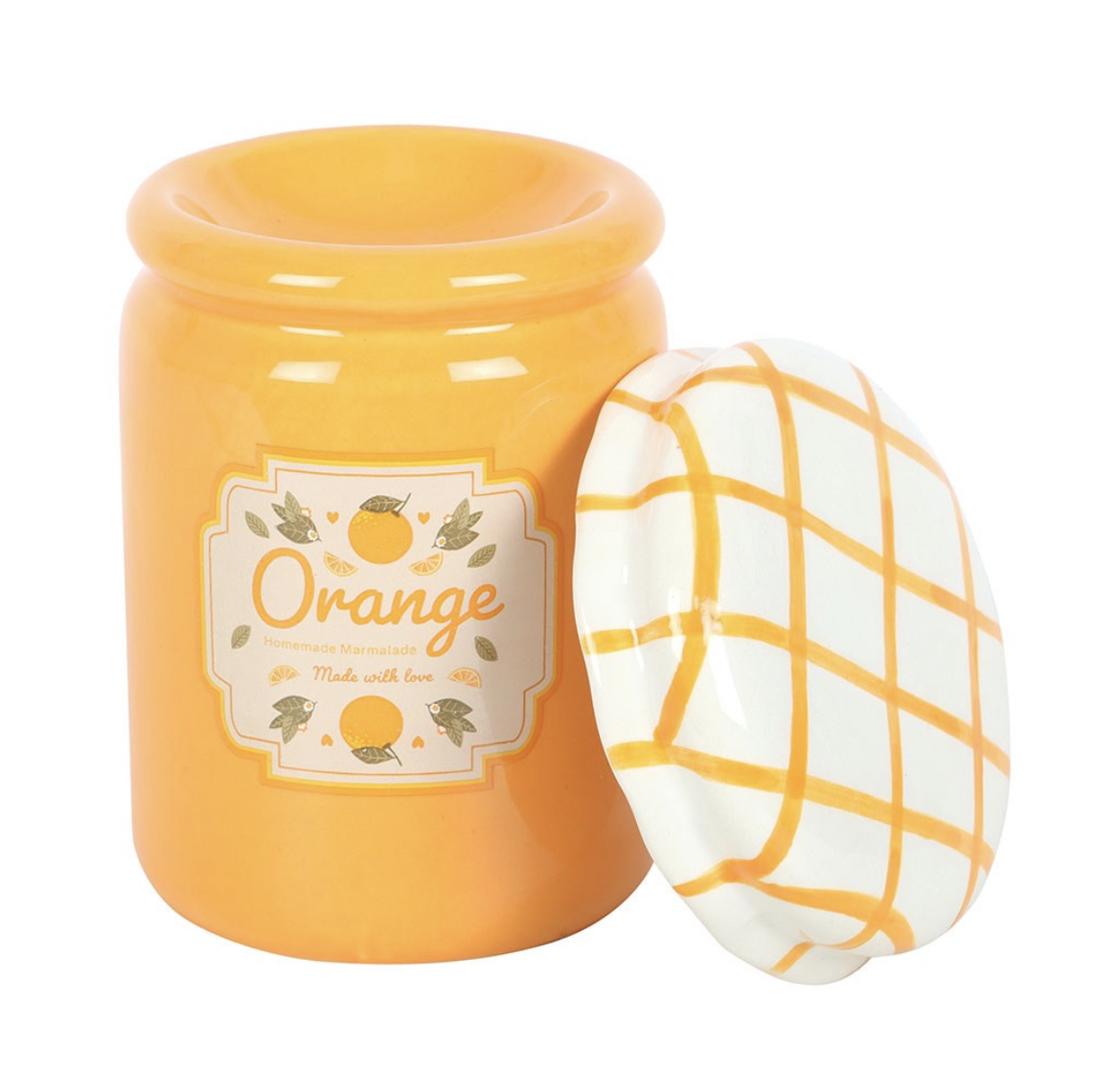 Orange Jar Oil/Wax Warmer - Image 3