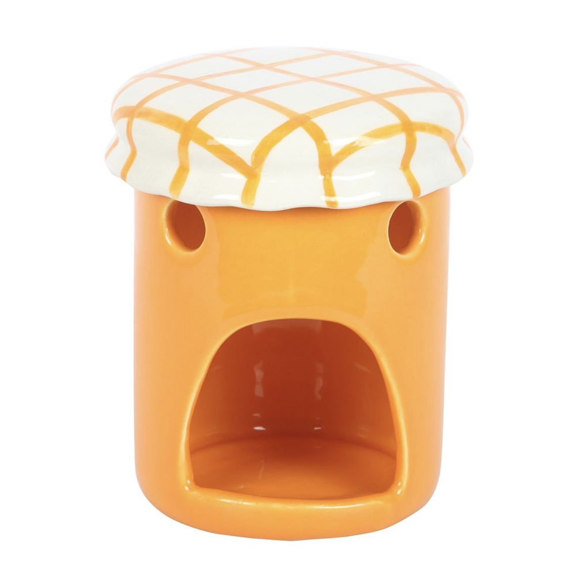Orange Jar Oil/Wax Warmer - Image 2