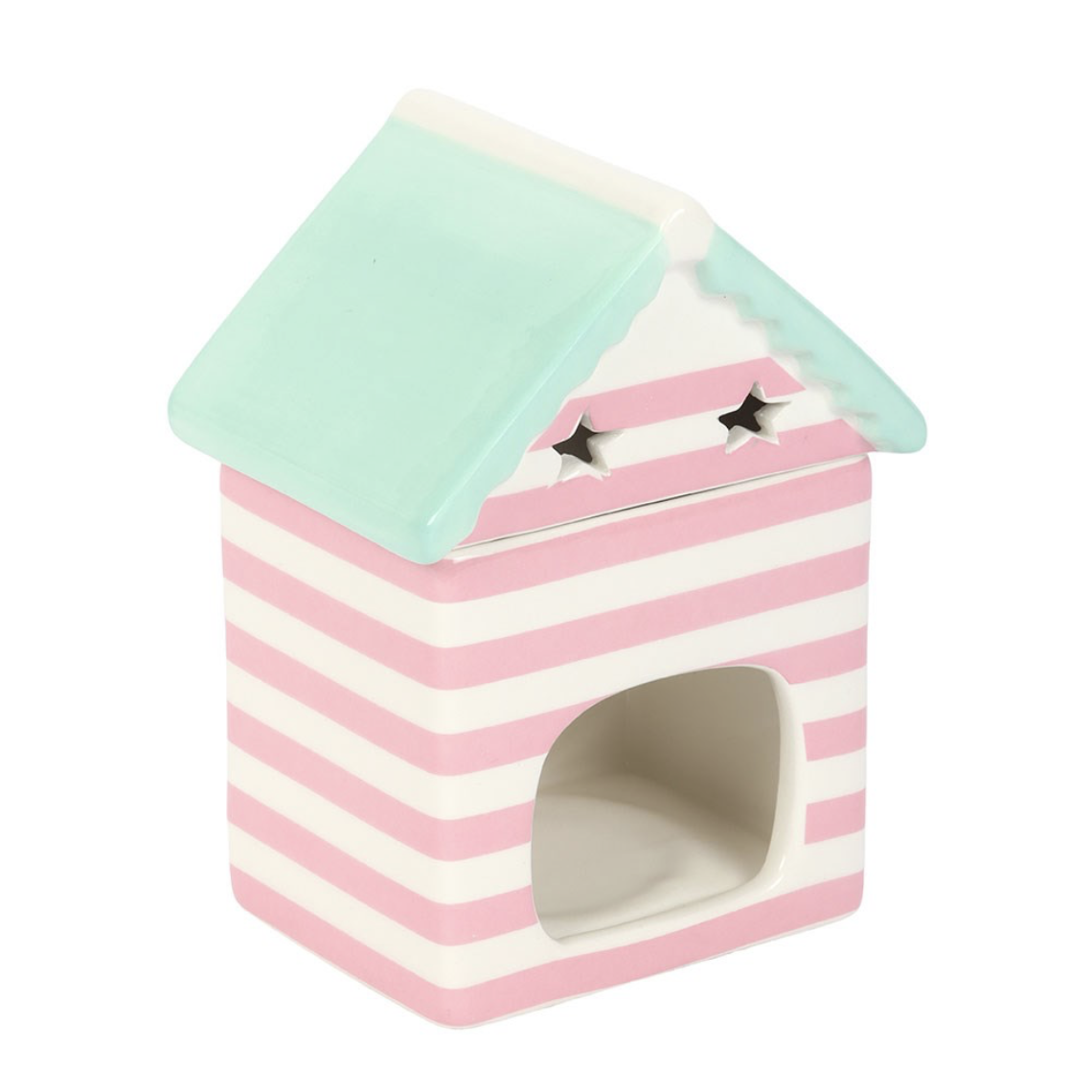 Pastel Beach Hut Oil Burner - Image 3